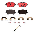 Front Ceramic Brake Pads Set with Sensor for Mercedes S203 W203 (2001–2007)