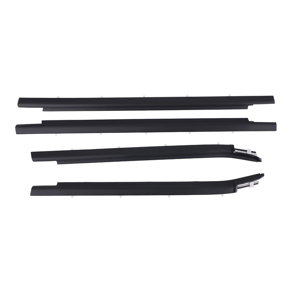 4pcs Exterior Window Weatherstrip Set for Toyota Tundra (2000–2006) 75740-0C022