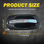 2X Rear Exterior Door Handle for Chevrolet Silverado GMC Sierra (1999–2006)