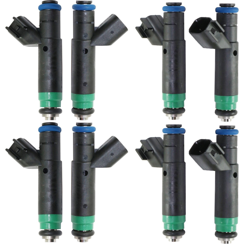 Set of 8 Fuel Injectors for Ram Truck Dodge Dakota Jeep Grand Cherokee