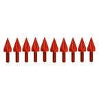 10Pcs Red Windshield Screws & 5MM Bolts for Motorcycle