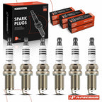 Set of 6 Iridium Platinum Spark Plugs for Nissan Pathfinder (1990–1995)