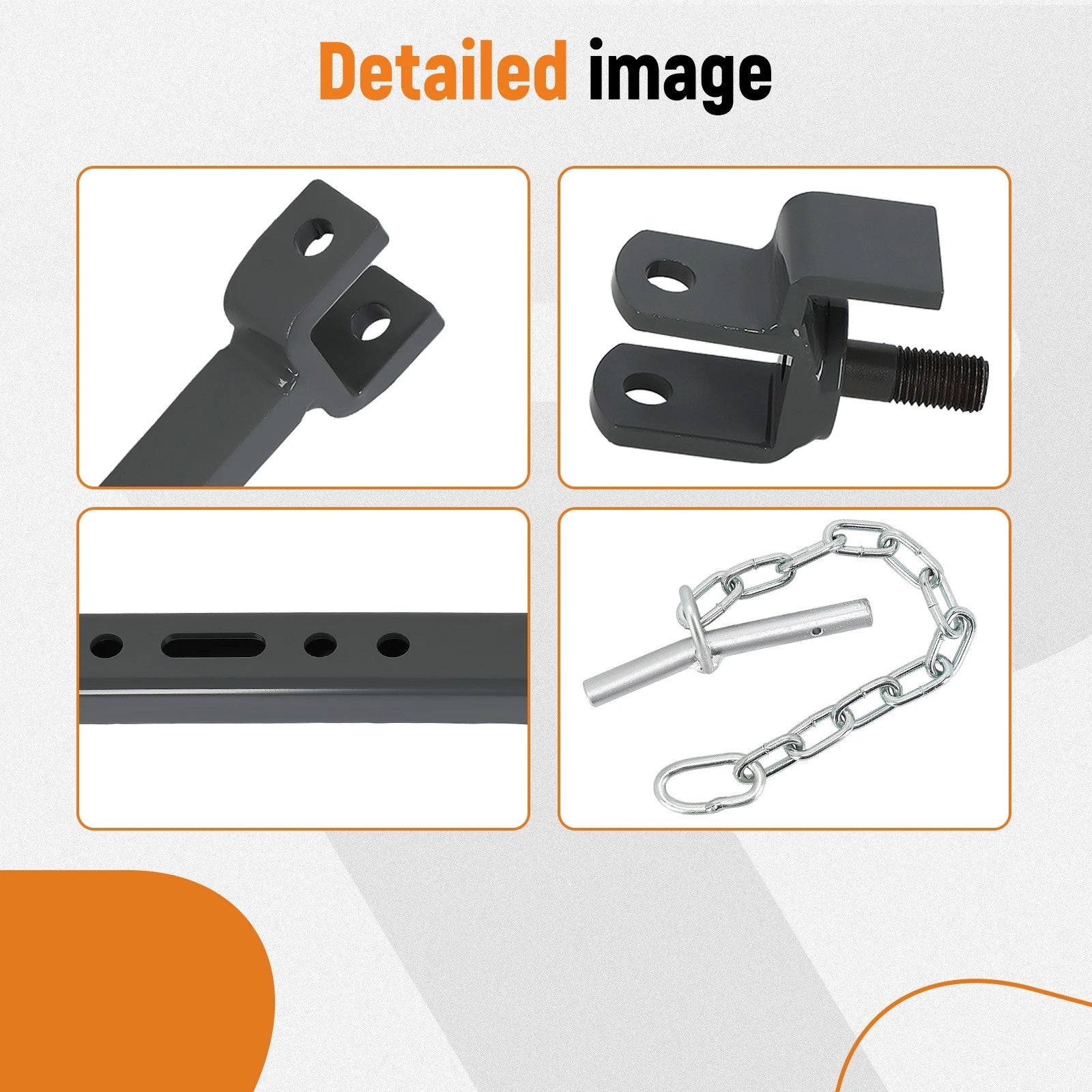 Solid Telescopic Stabilizer for Kubota Tractor L3000 L2800 L3700SU L3901 L4701