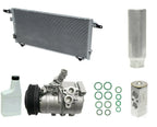 AC Compressor Kit Replacement with Condenser for Nissan Navara D40 (2005–2015)