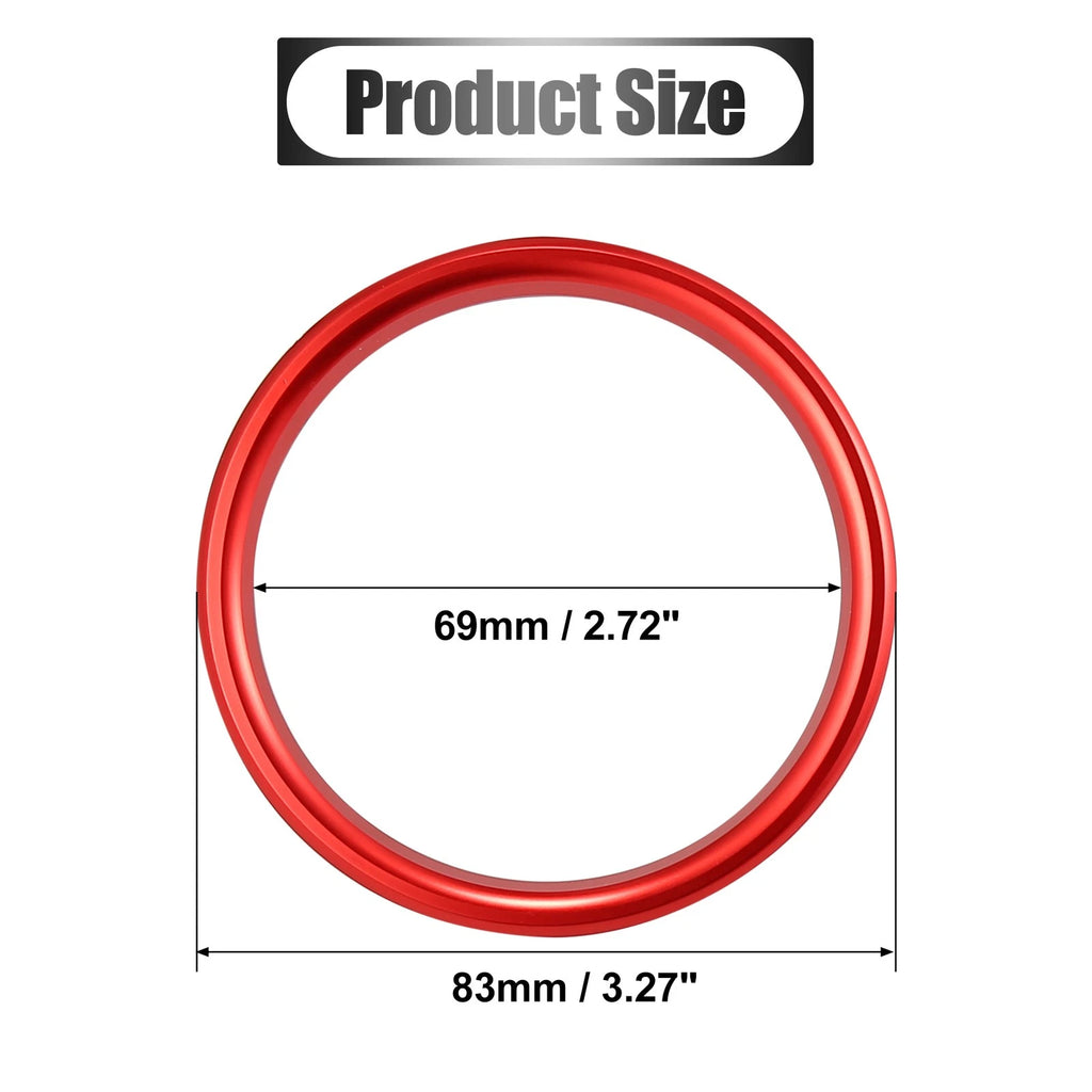 Set of 4 Car Vent Ring Outer Trim for Audi A3 