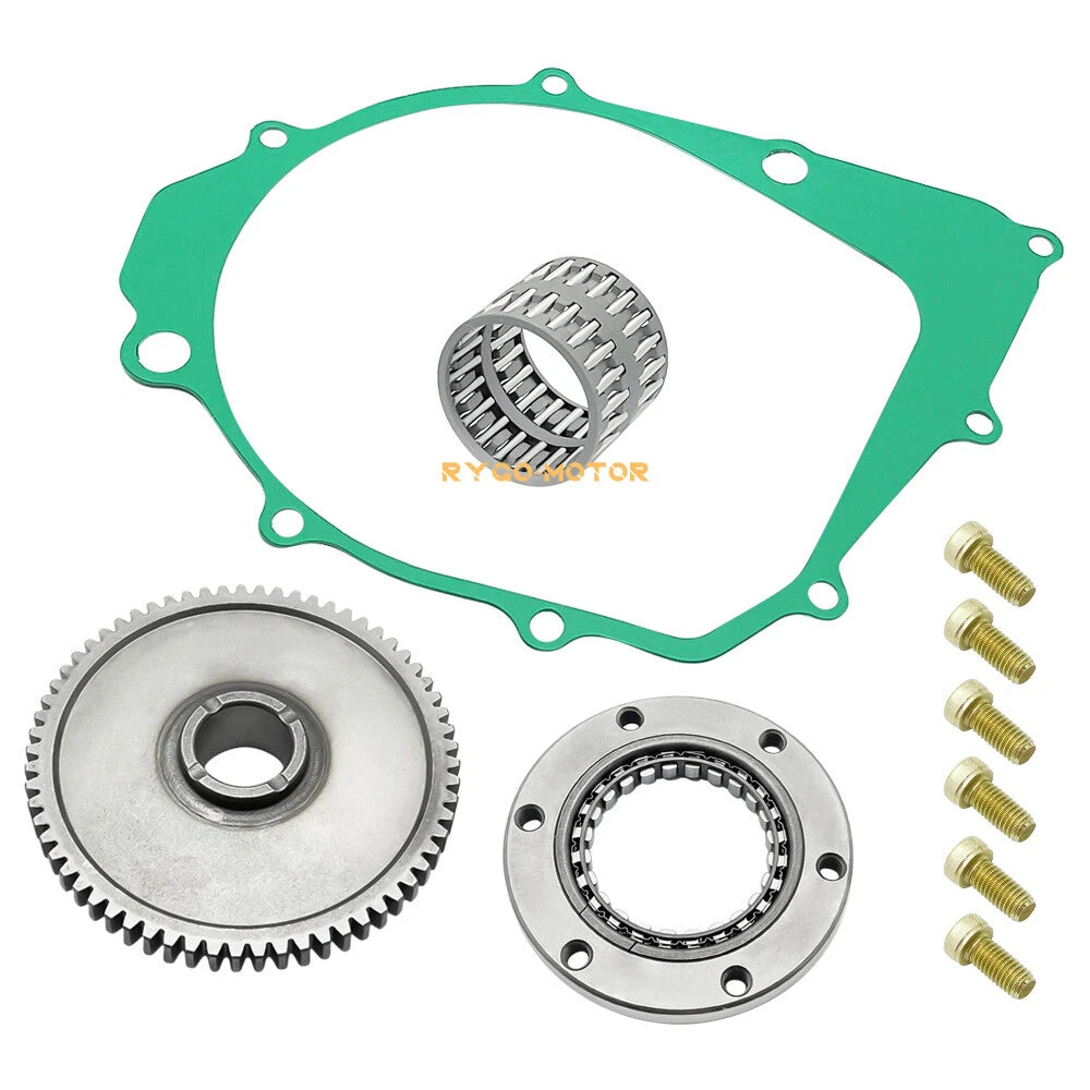 Starter Clutch One Way Gear Bearing Gasket for Yamaha Warrior 350 (1987–2004)