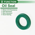 Oil Seal Ring for Various Models (14x22x4mm, Set of 5, High Pressure)