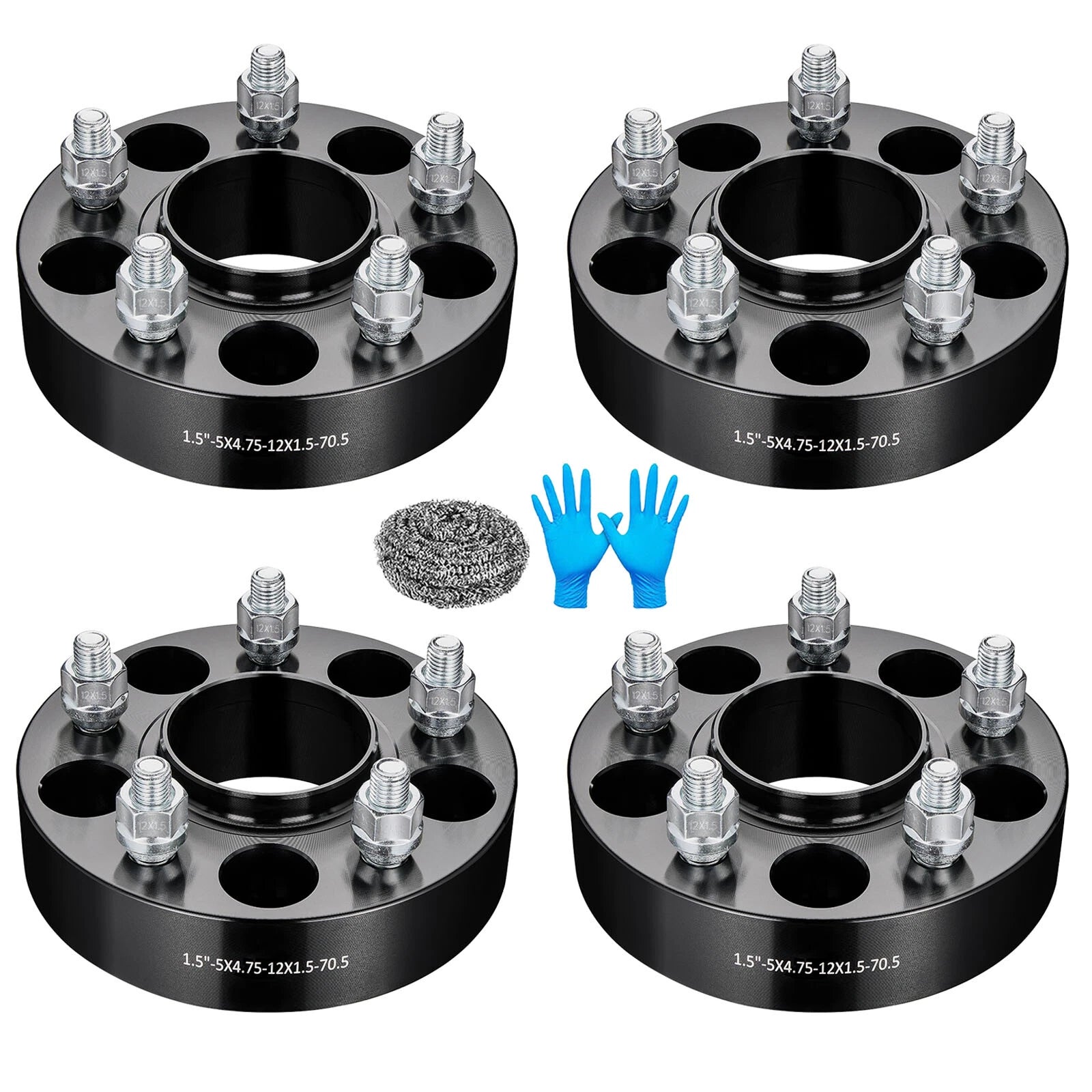 1.5 Inch 5x4.75 Wheel Spacers for Chevy S10 Corvette Camaro GMC Jimmy (1990–1999)