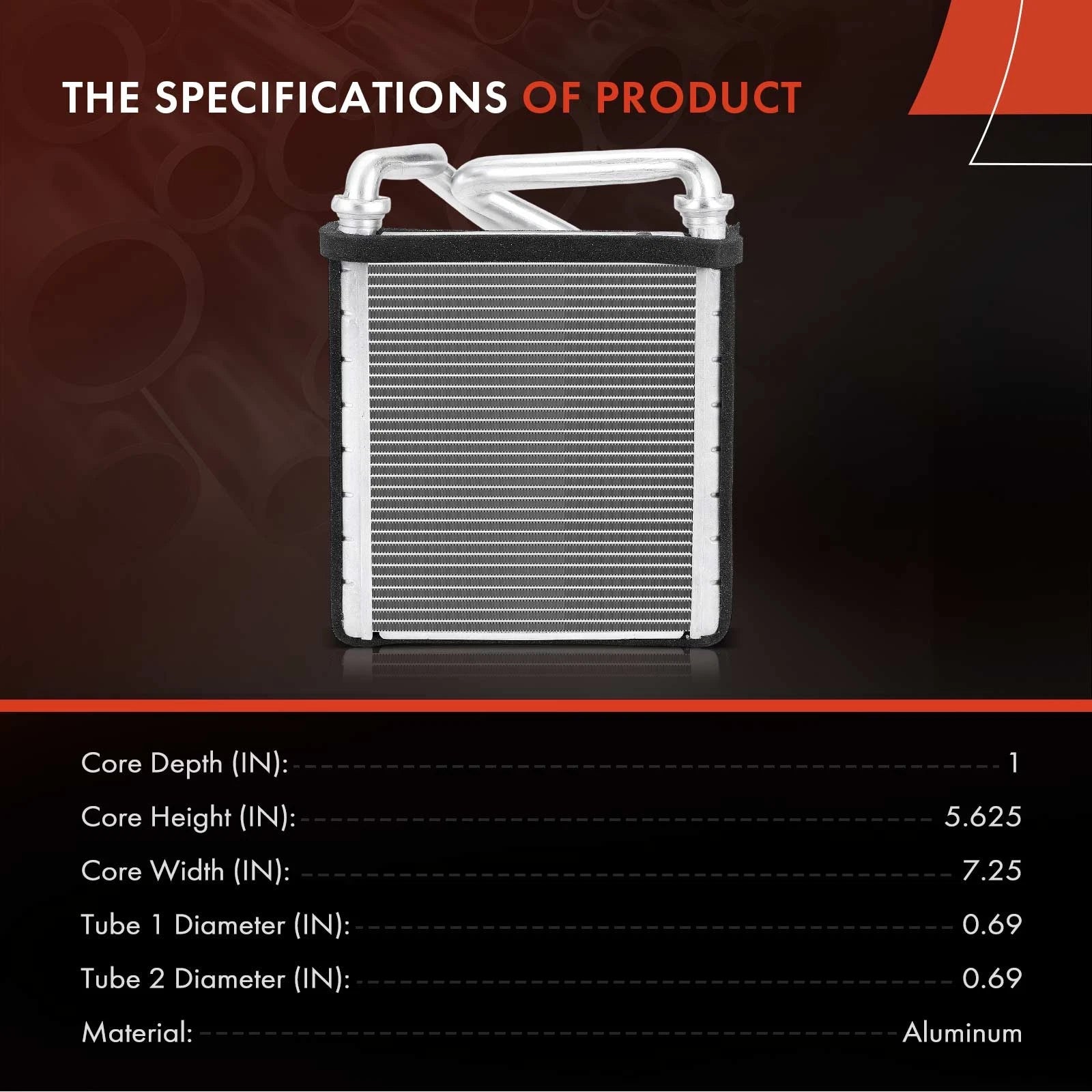 HVAC Heater Core for Honda HR-V (2015-2022)