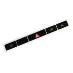 Clima Panel Button Repair Decals Stickers for Audi A6