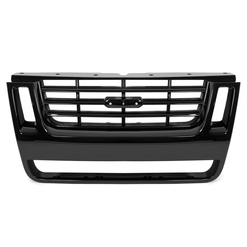 Grille for Ford Explorer Sport Trac (2006–2010) Painted Shell Black Insert
