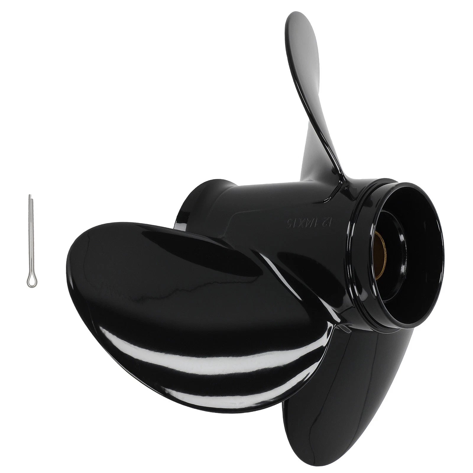 Aluminum Boat Propeller for Evinrude 40-75HP (1975–2005) 778774 15" Pitch 3 Blade