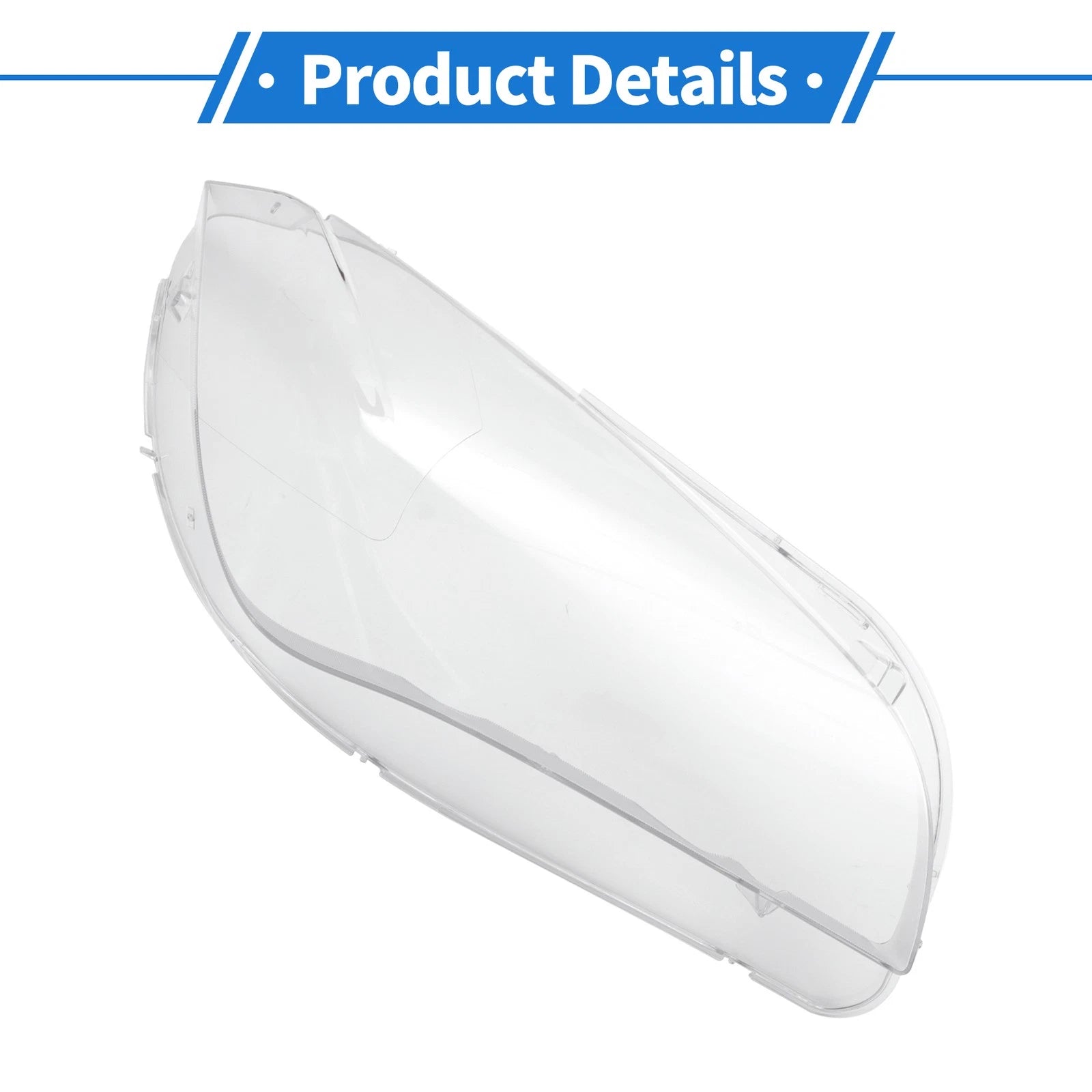 1 Pc Headlight Lens Cover for BMW X1 E84 (2010–2015) Clear