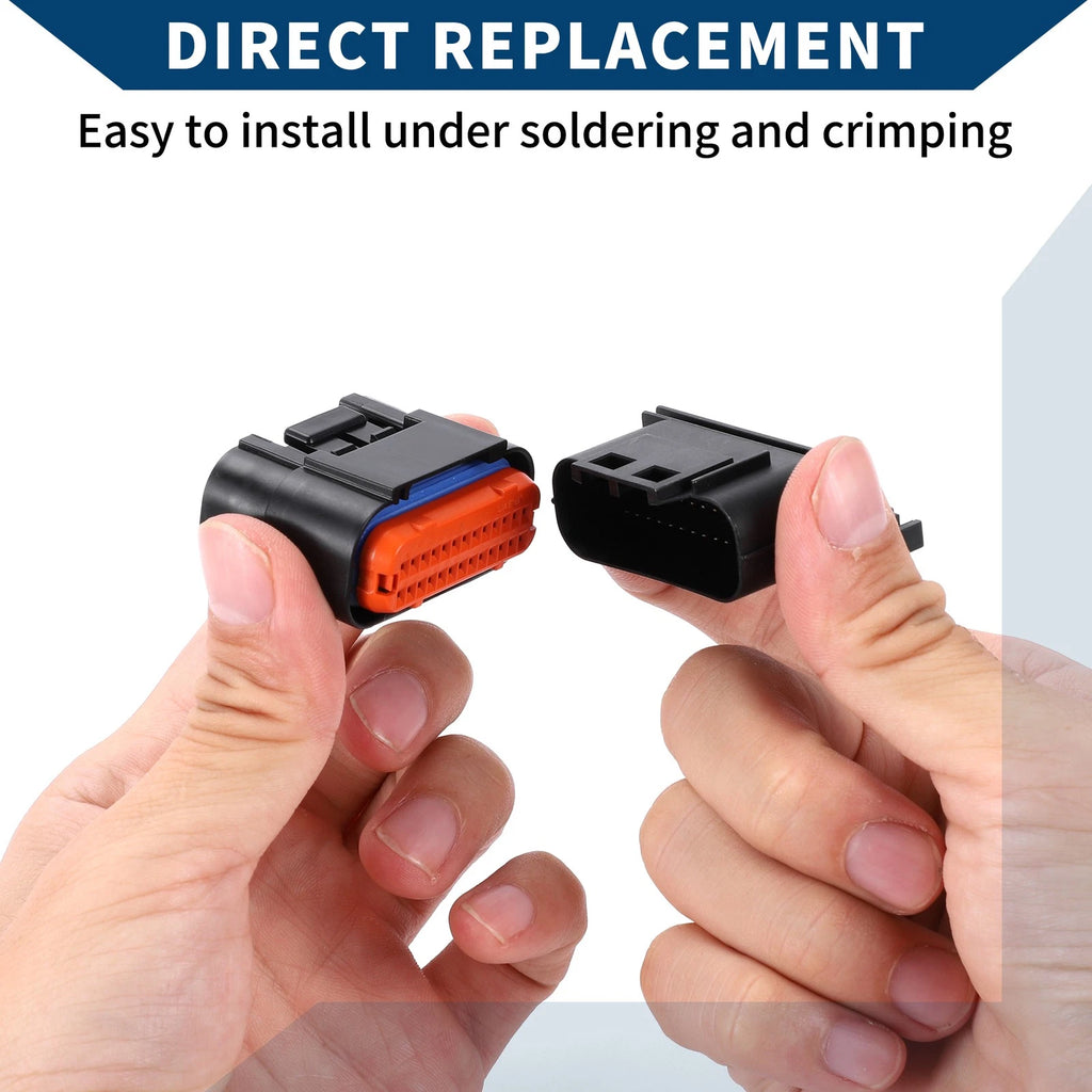 Set of 1 ECU Connector Plug for Honda (26 Pin)