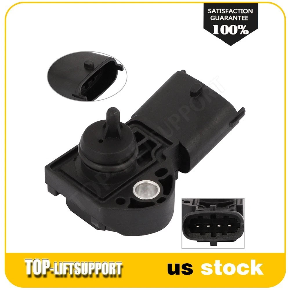 Fuel Rail Pressure Sensor for Volvo V50 S60 S80 V70 (2005–2010)
