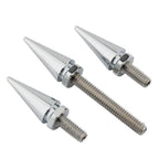 3X 6mm Silver Windshield Screw for Harley Electra Glide (2014–Present)