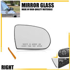 Passenger Side Door Mirror Glass Non-Heated 68228910AA for Jeep Cherokee (2014–2023)