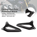 Real Carbon Fiber Foot Board for Speed Triple 1200 RS/RR (2021–2025)