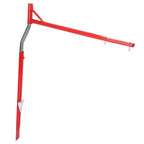 Mailbox Post Support for Universal Use (Galvanized)