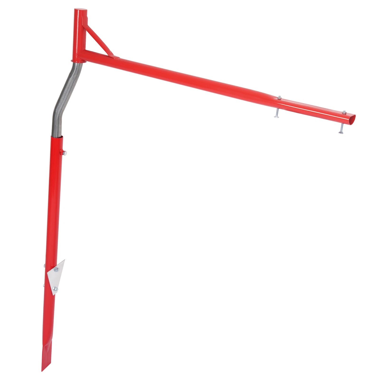 Mailbox Post Support for Universal Use (Galvanized)