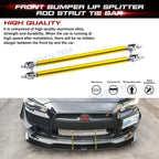 Sporty Gold Bumper Splitter Diffuser for Honda Accord Civic Pilot (2013-2017)