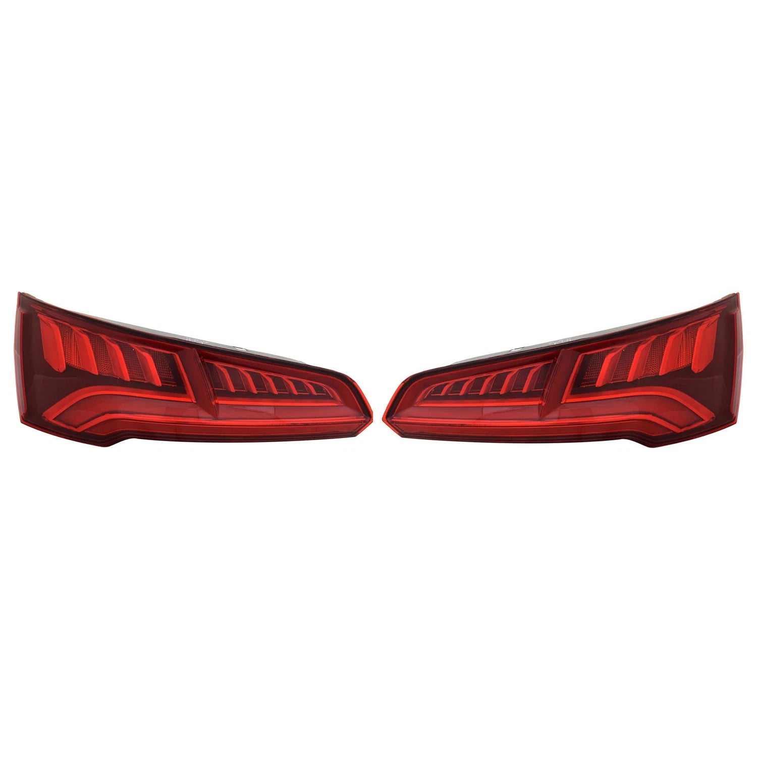 Set of 2 Tail Light Lamp Assemblies for Audi Q5 SQ5 (2009–2017)