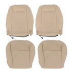 Set of 4 Tan Front Seat Covers for Ford Mustang GT (2005–2009)