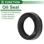 Set of 5 Oil Seal Rotary Shaft Seal NBR Rubber 12x16x3.5mm