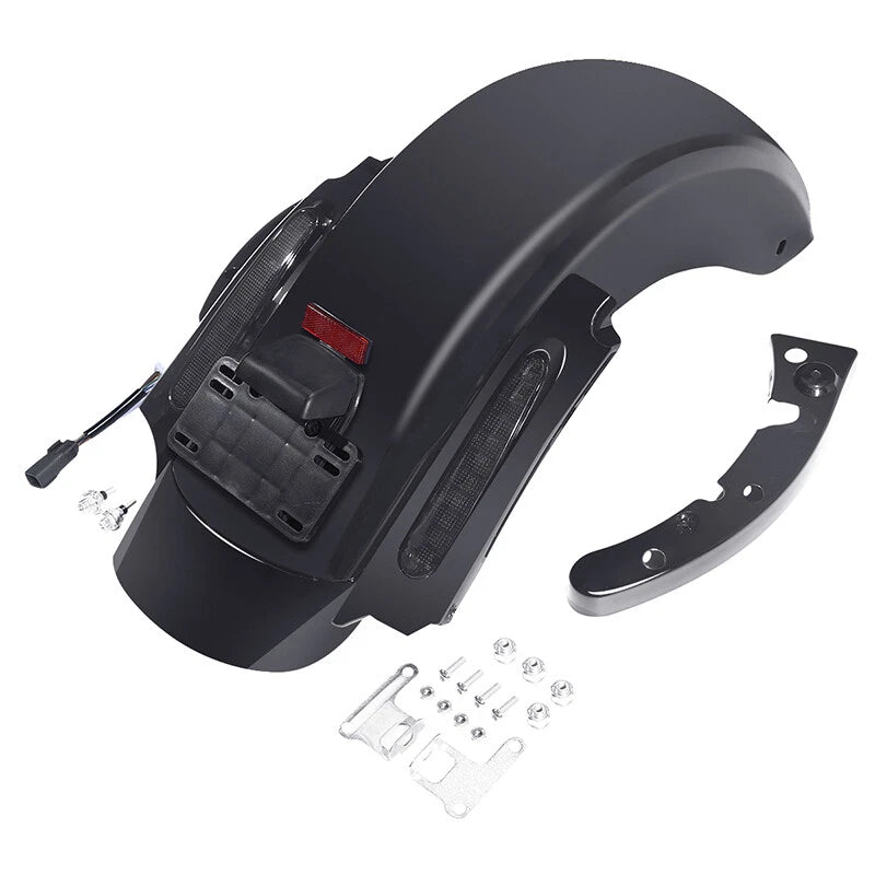 Hard Saddlebags 6x9" Speaker Lid & LED Rear Fender for Harley Touring (2009–2013)