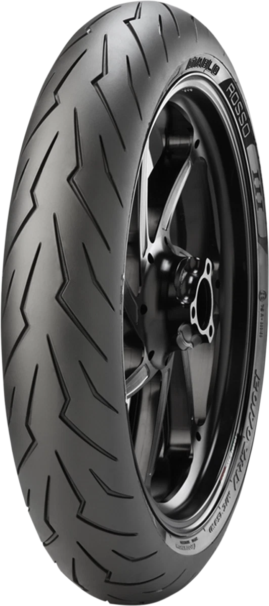Pirelli Diablo Rosso III Front Tire 120/60ZR17 (55W) for Motorcycle