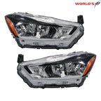 Set of 2 Halogen Headlights for Nissan Kicks (2018–2020)