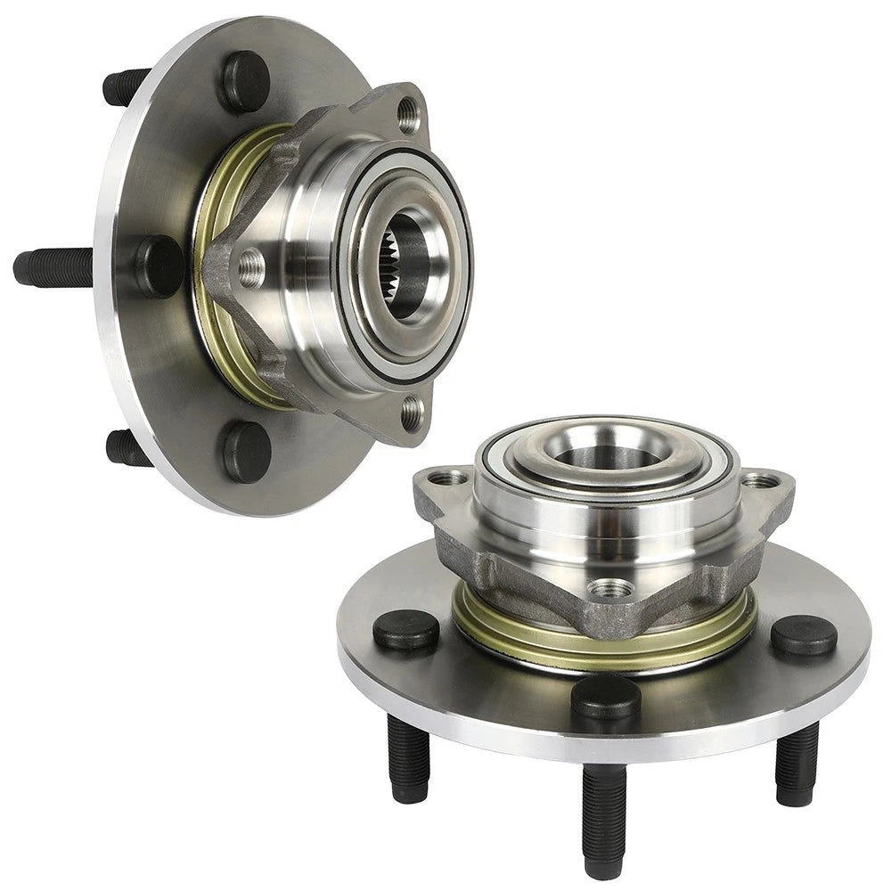 Set of 2 Front Wheel Hub Bearings for Dodge Ram 1500 (2002–2008)
