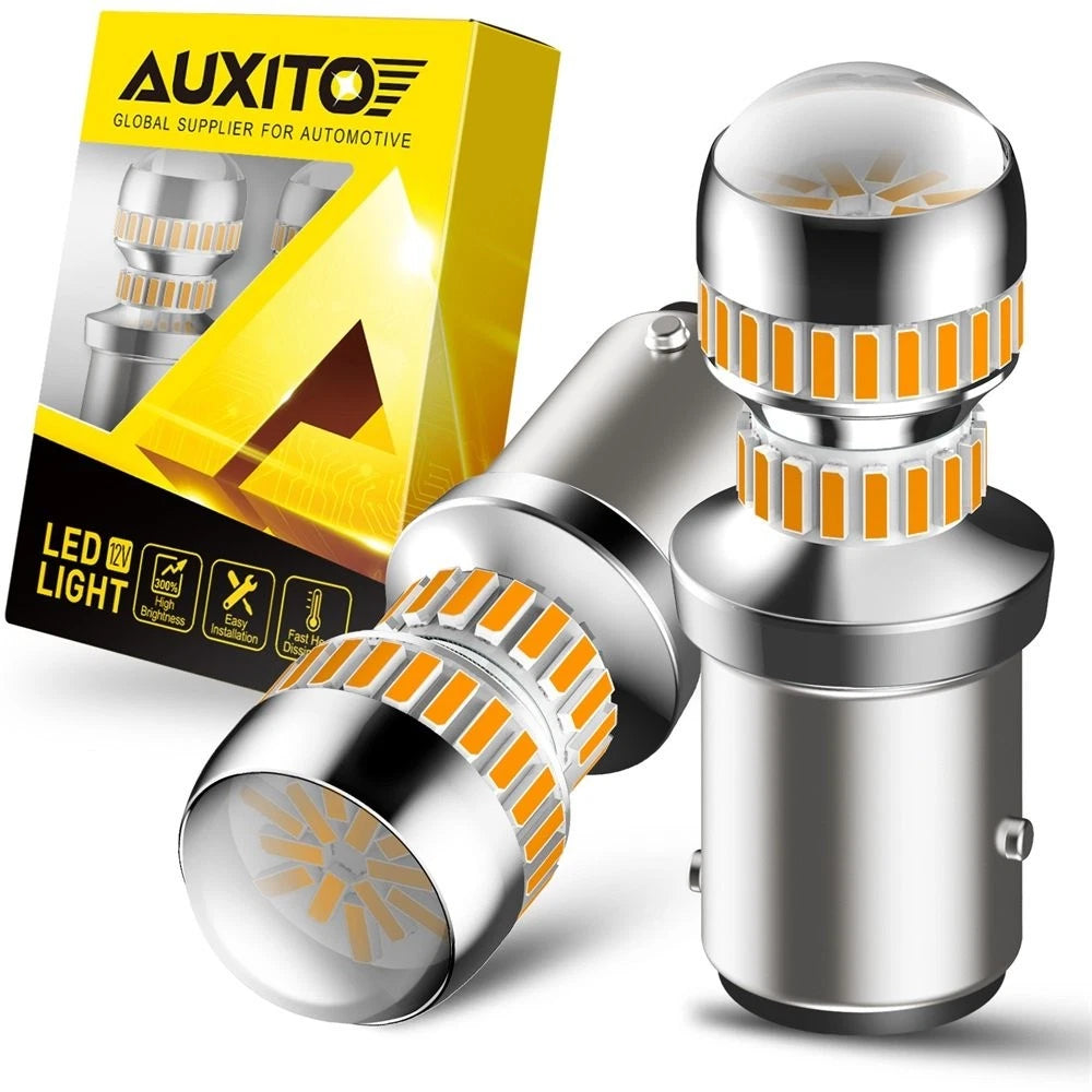 2X 1157 LED Tail Brake Stop Reverse Parking Turn Signal Light Bulb for
