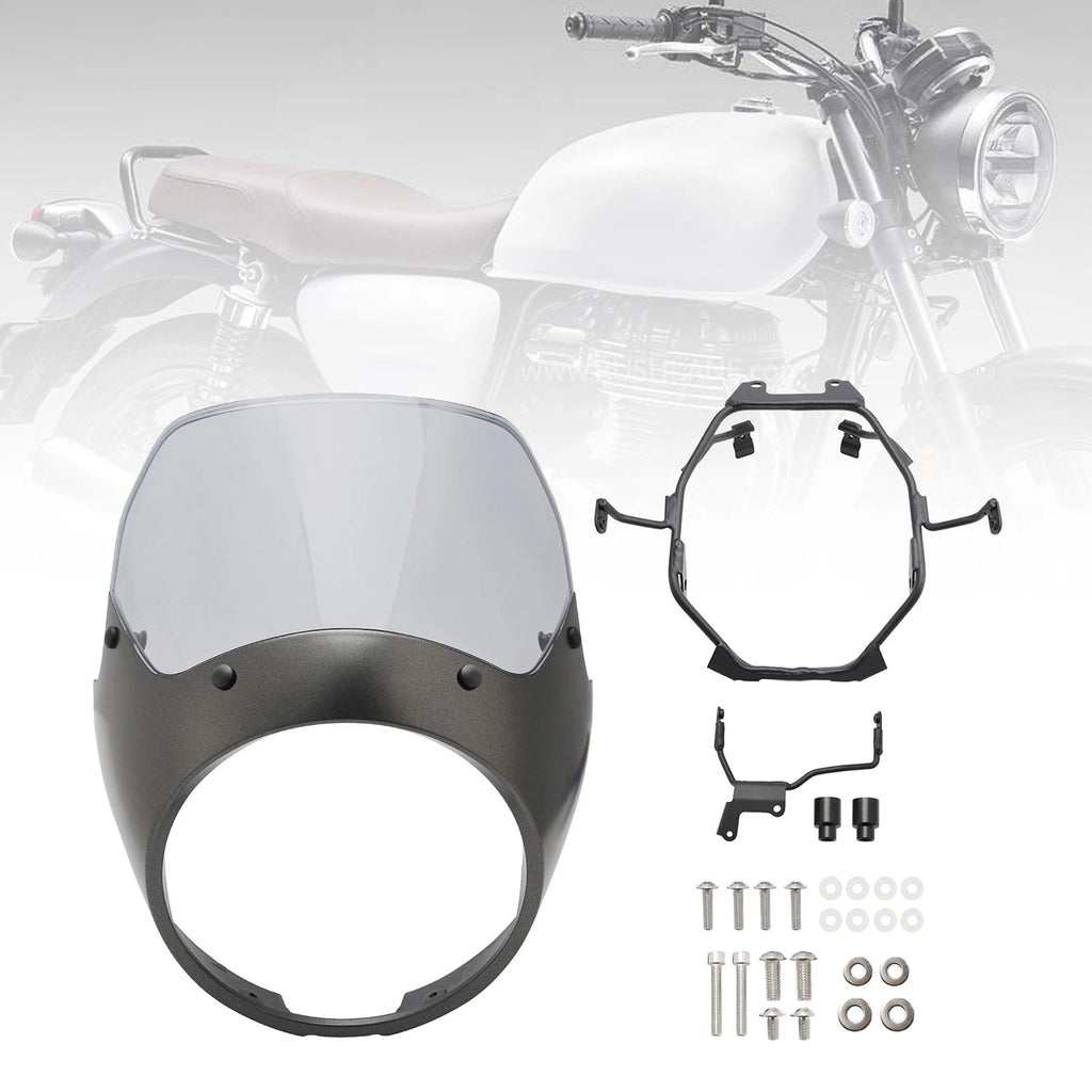 Windshield Headlight Fairing Cover for Honda GB350 GB350S (2023–2024)