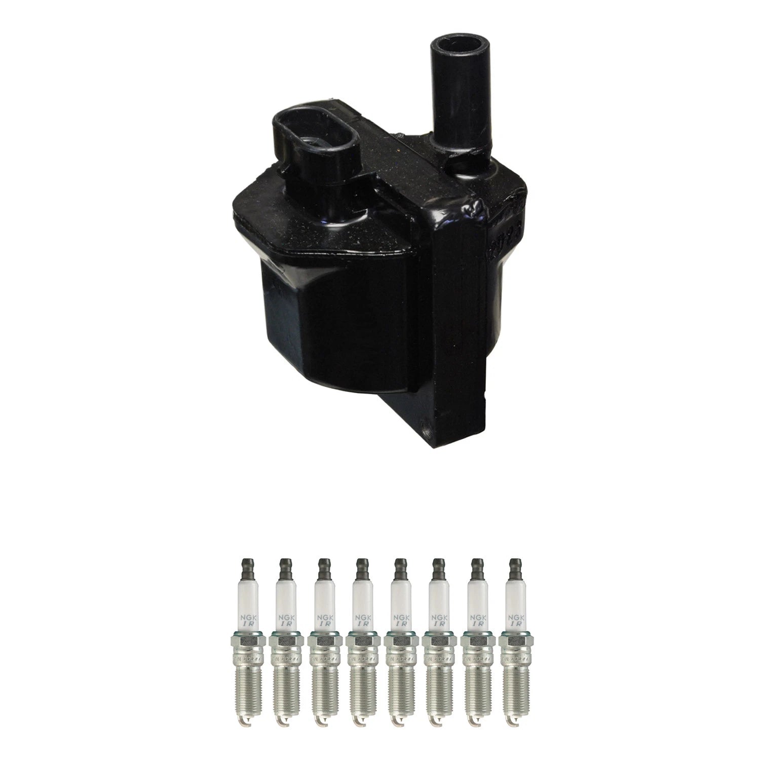 Denso Ignition Coil & 8 NGK Iridium Spark Plugs Kit for P30 P3500