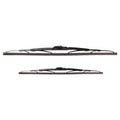 2X Valeo Traditional Titanium 16" Windshield Wiper Blades for