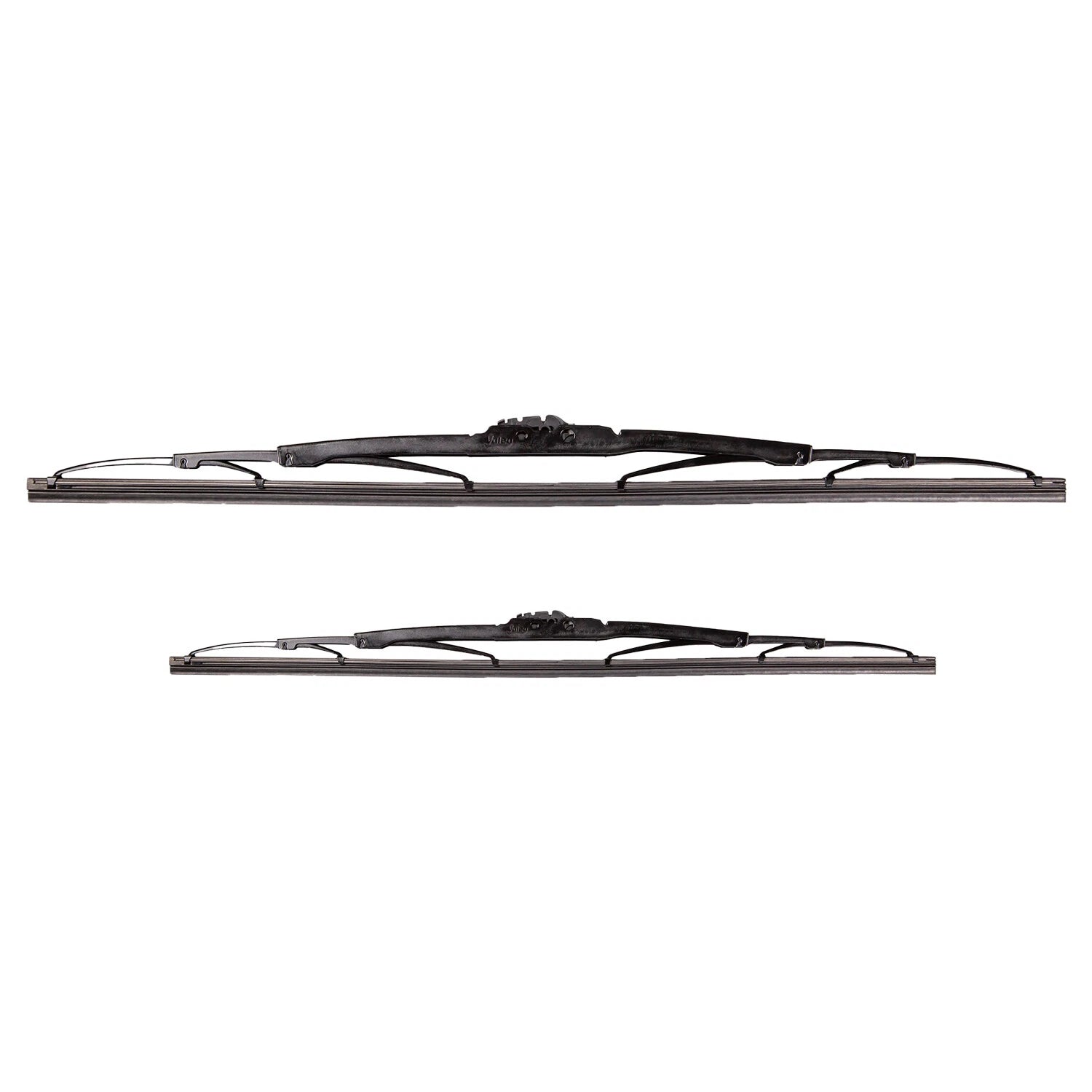 2X Valeo Traditional Titanium 16" Windshield Wiper Blades for