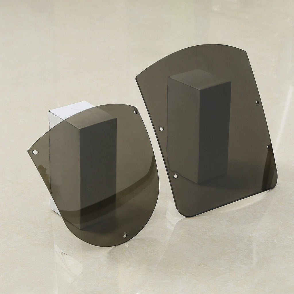 Smoke Windshield Quarter Fairing for Harley Dyna (1995–2005) & Sportster XL (1988–Later)