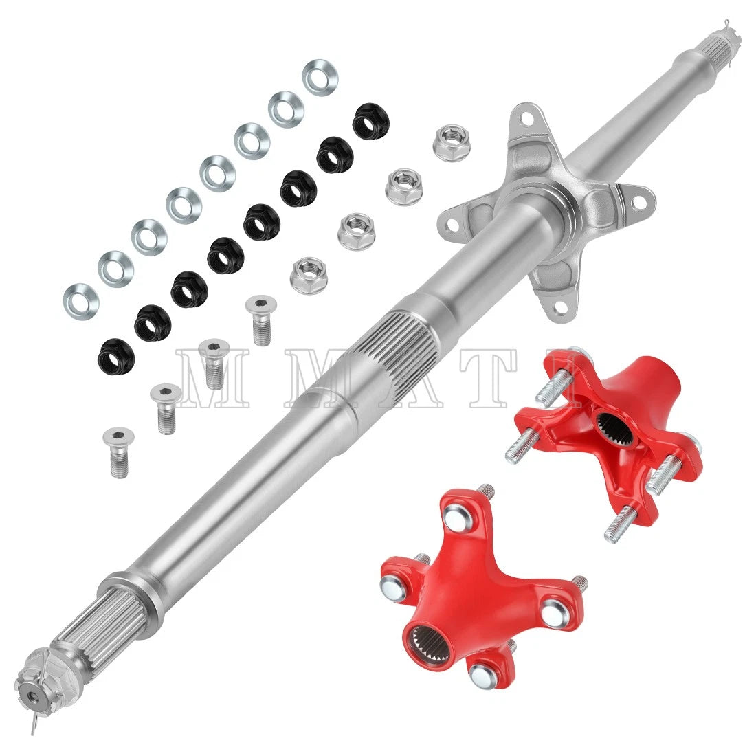 Rear Axle Shaft & Wheel Hub for Honda Sportrax 400 TRX400EX (1999–2008)