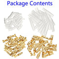 Assortment Terminals Kit for Electrical Wire Crimp Connectors (Male Female)