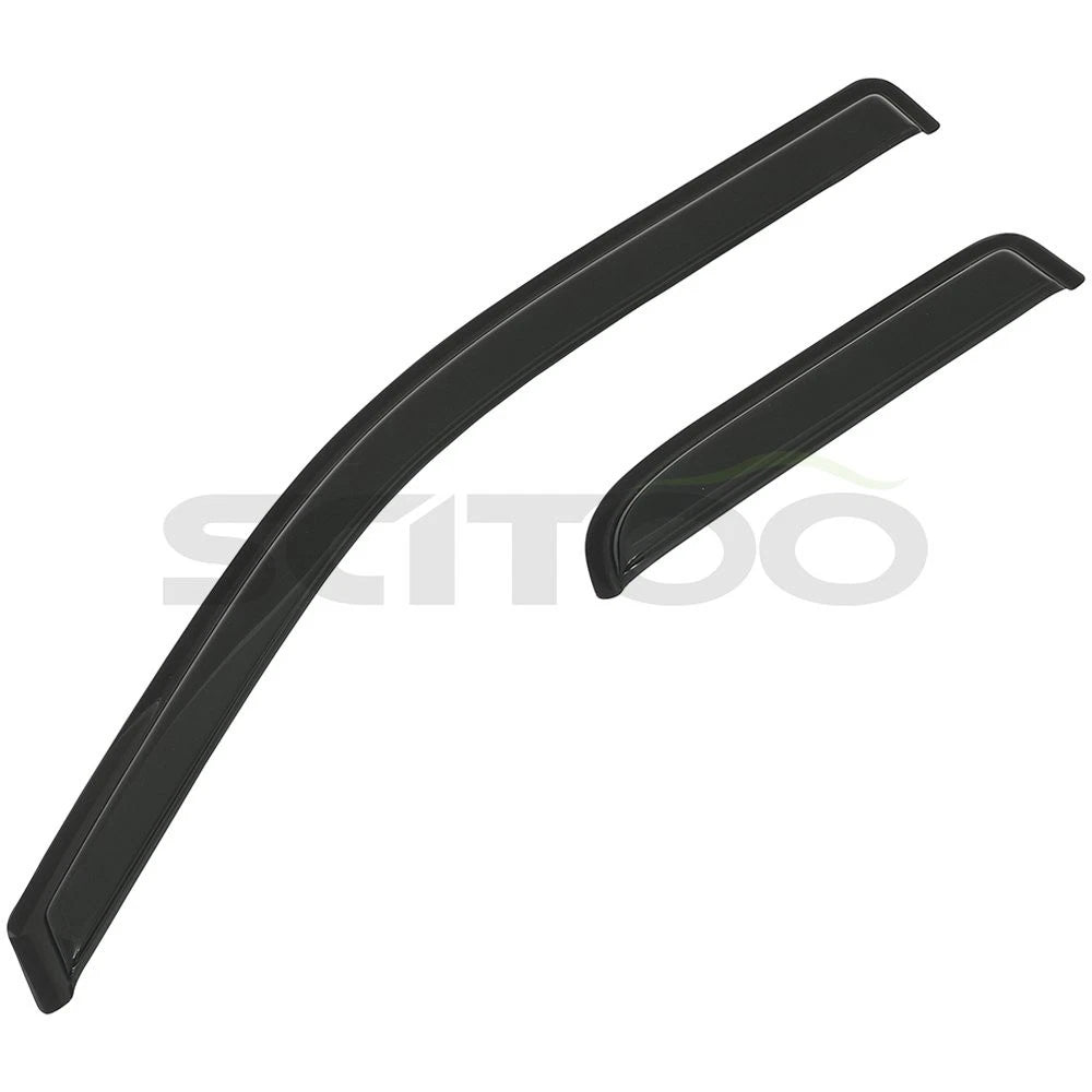 Sun/Rain Guard Tape-On Window Visors for Ford F-150 (2004–2014)