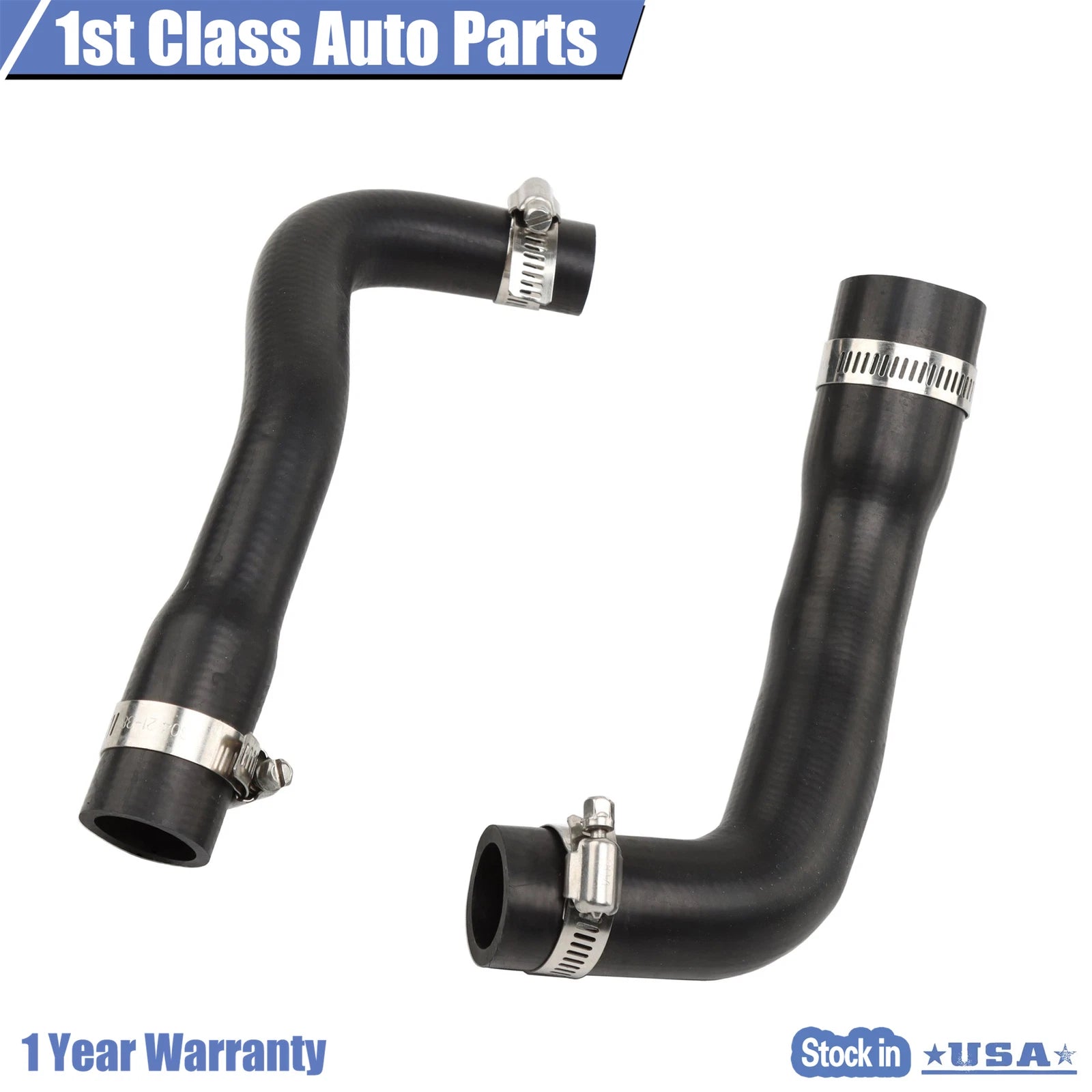 Fuel Fill & Vent Hose Set for Jeep Wrangler (1987–1995) - 20 Gallon Tank Clamps