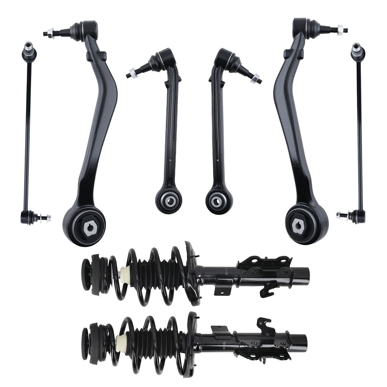 Front Struts w/ Lower Control Arms Sway Bars Kit for Chevrolet Camaro (2010–2012)