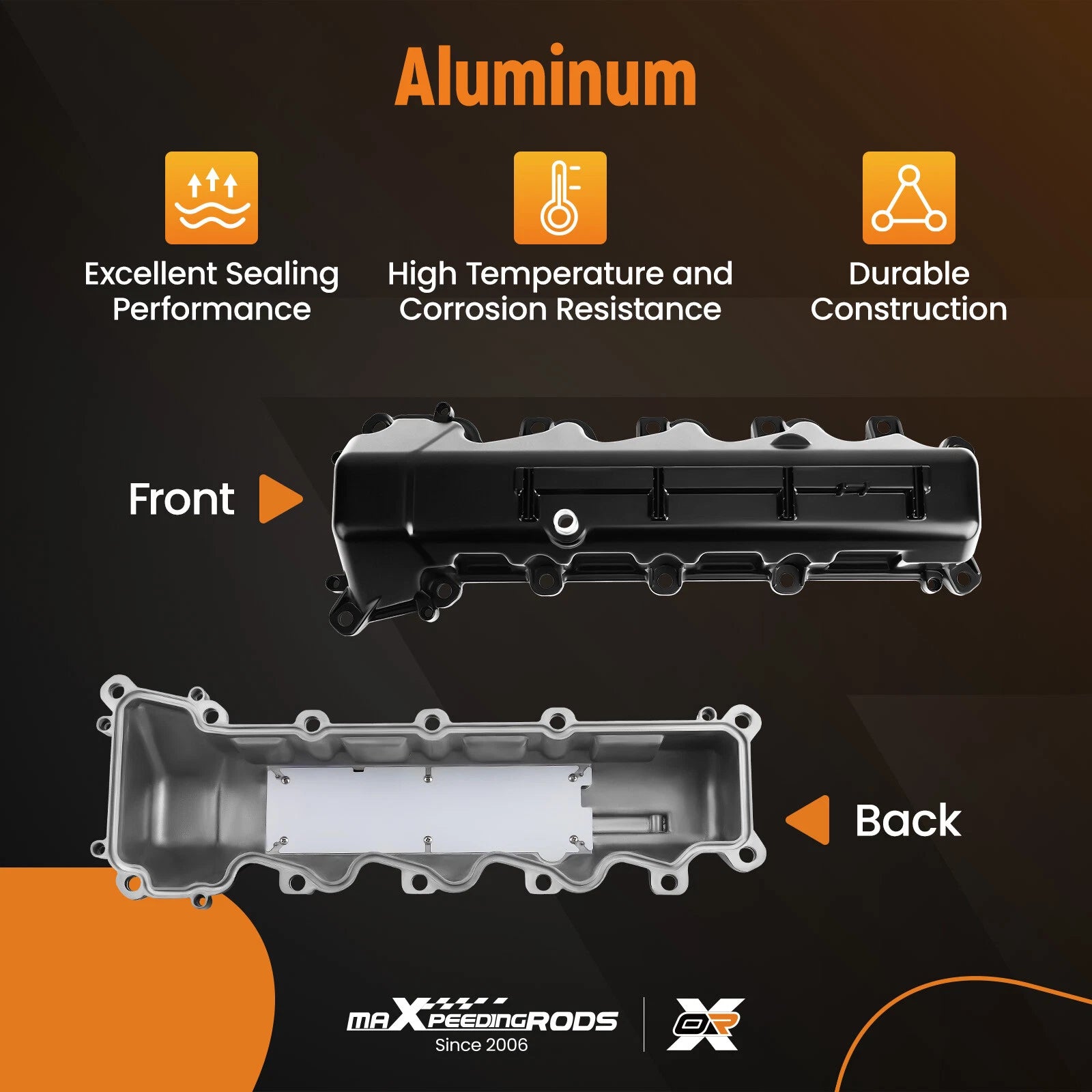 Aluminum Engine Valve Cover for Dodge Ram 1500 (2008-2010)