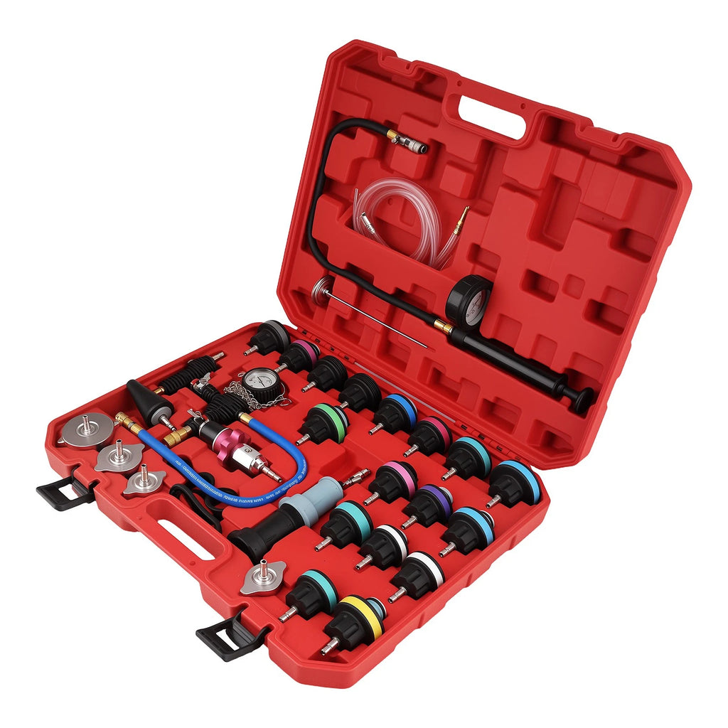 33x Radiator Pressure Tester Kit for Universal Cooling System