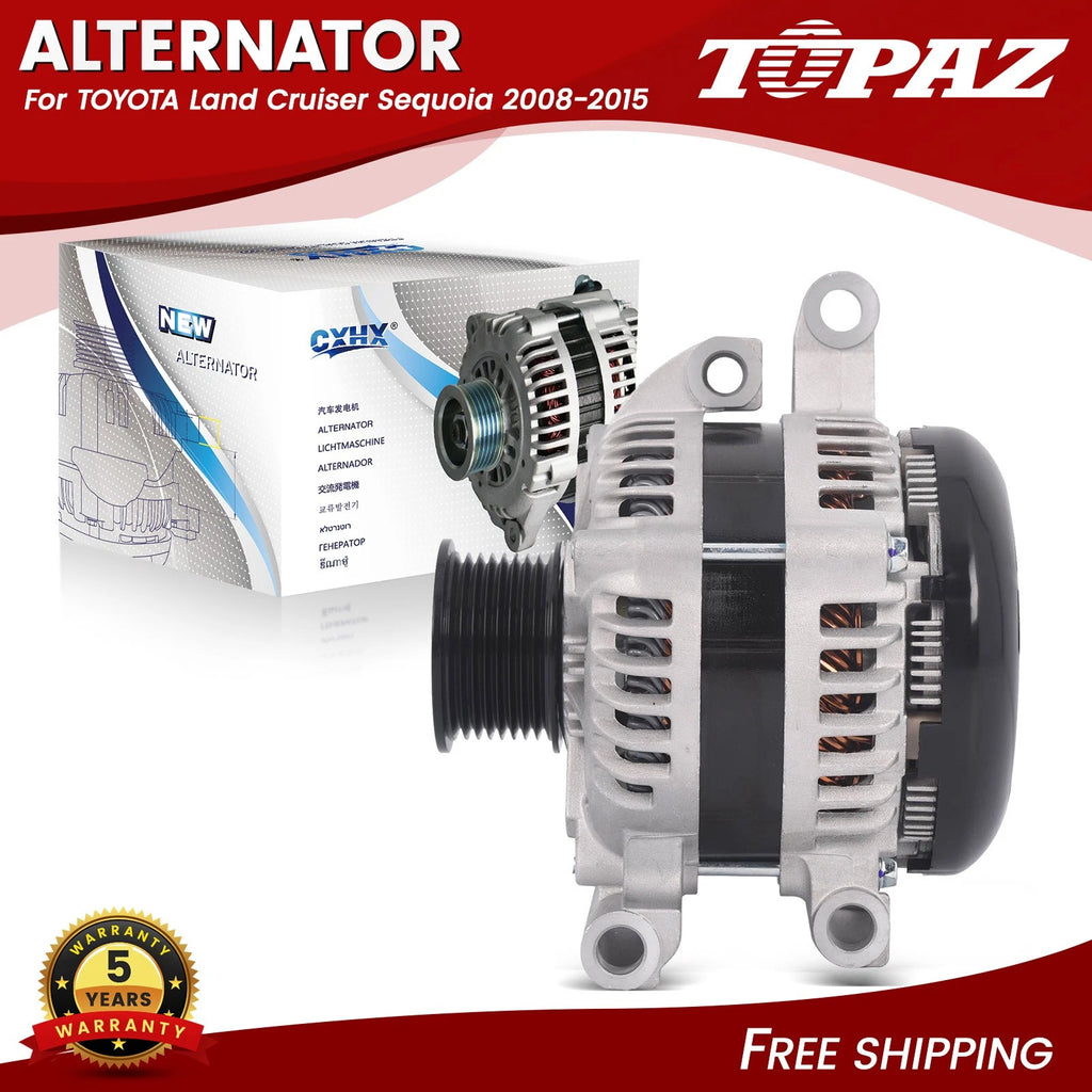 Alternator for Toyota Land Cruiser Sequoia (2008–2015) 12V 180A