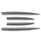Fog Light Strips Grille Cover Trim Chrome for Mercedes Benz A Class (2023)