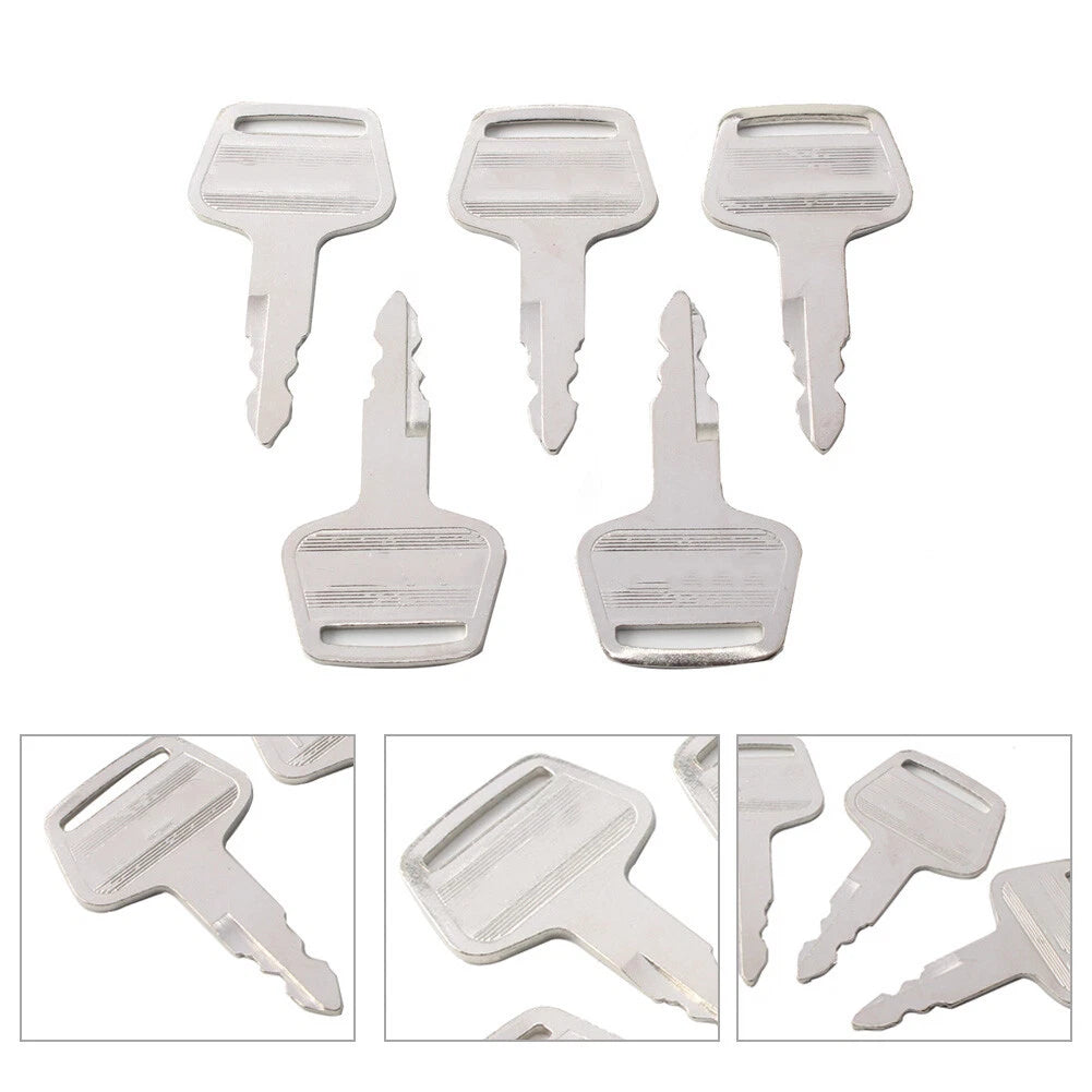 5X KV02 Ignition Keys for Kato Excavator (HD)