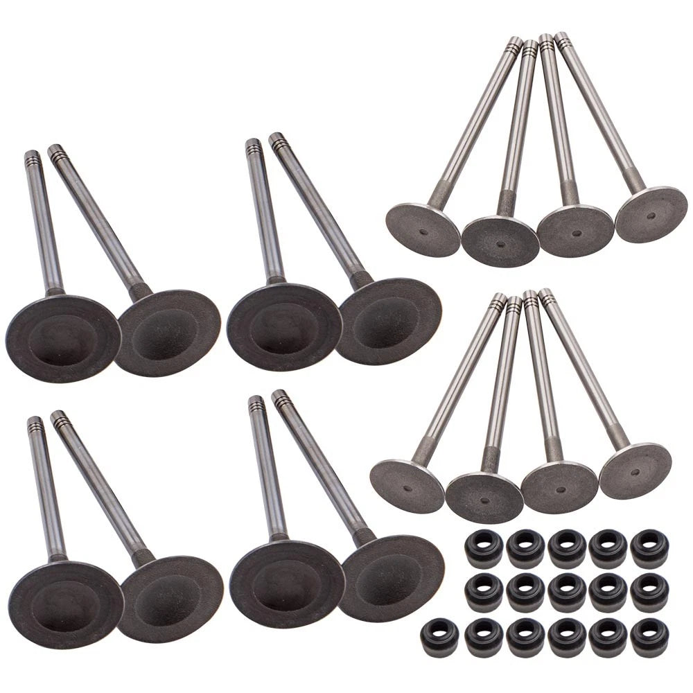 16x Intake Exhaust Engine Valves for GMC Ecotec 2.0L 2.2L 2.4L (2000–2010) 12622329