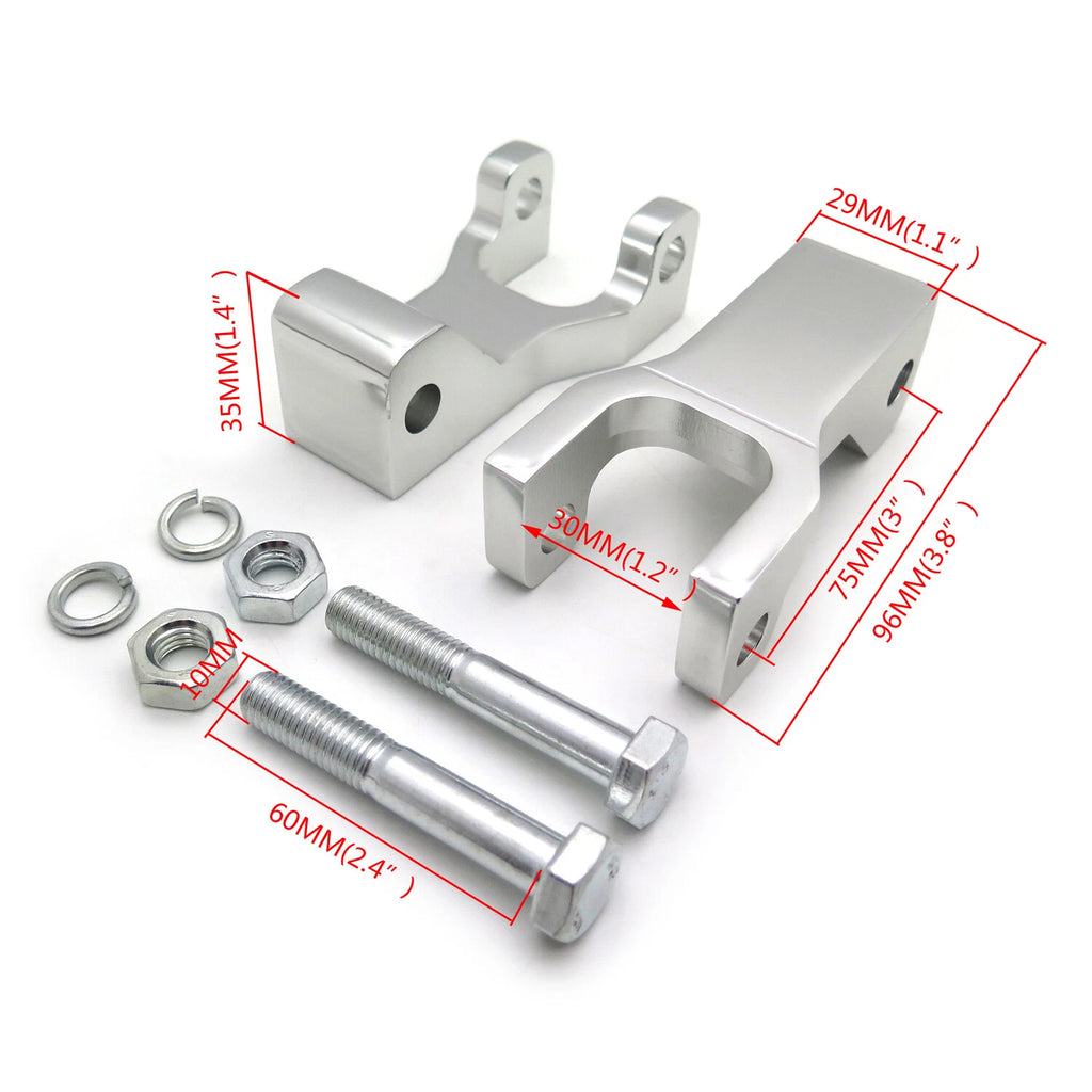 Front 3.5" Lowering Kit for Honda TRX450R, Yamaha YFZ450, Raptor 700 (2004–2023)